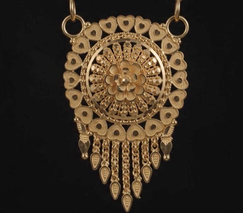 Hridaya Bloom Mangalsutra Pendant