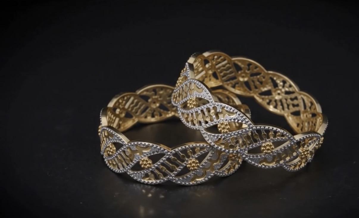Rhodelle Weave Bangles