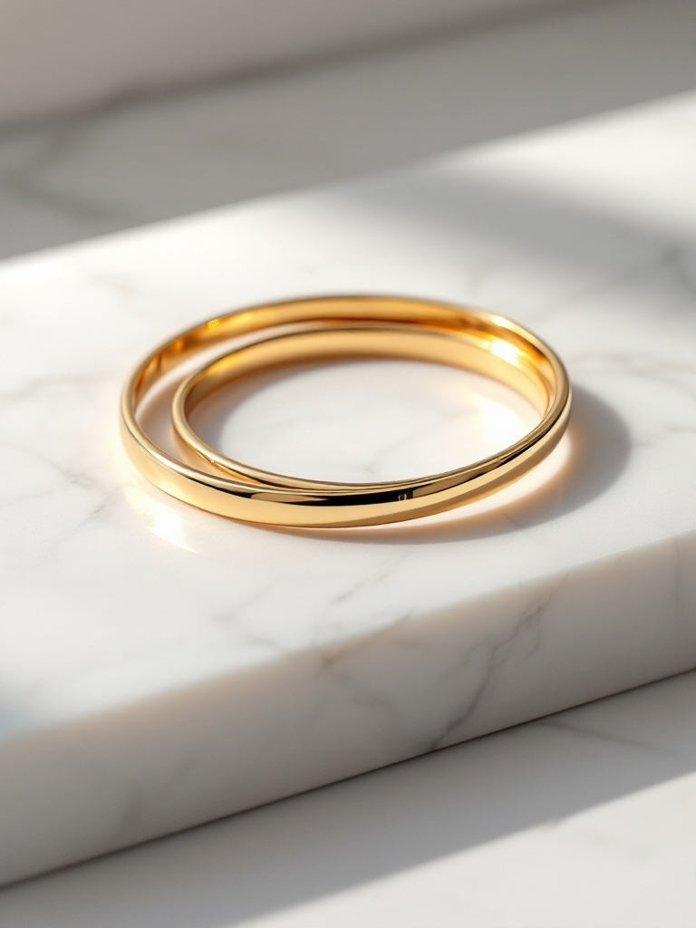 GOLD BANGLES 