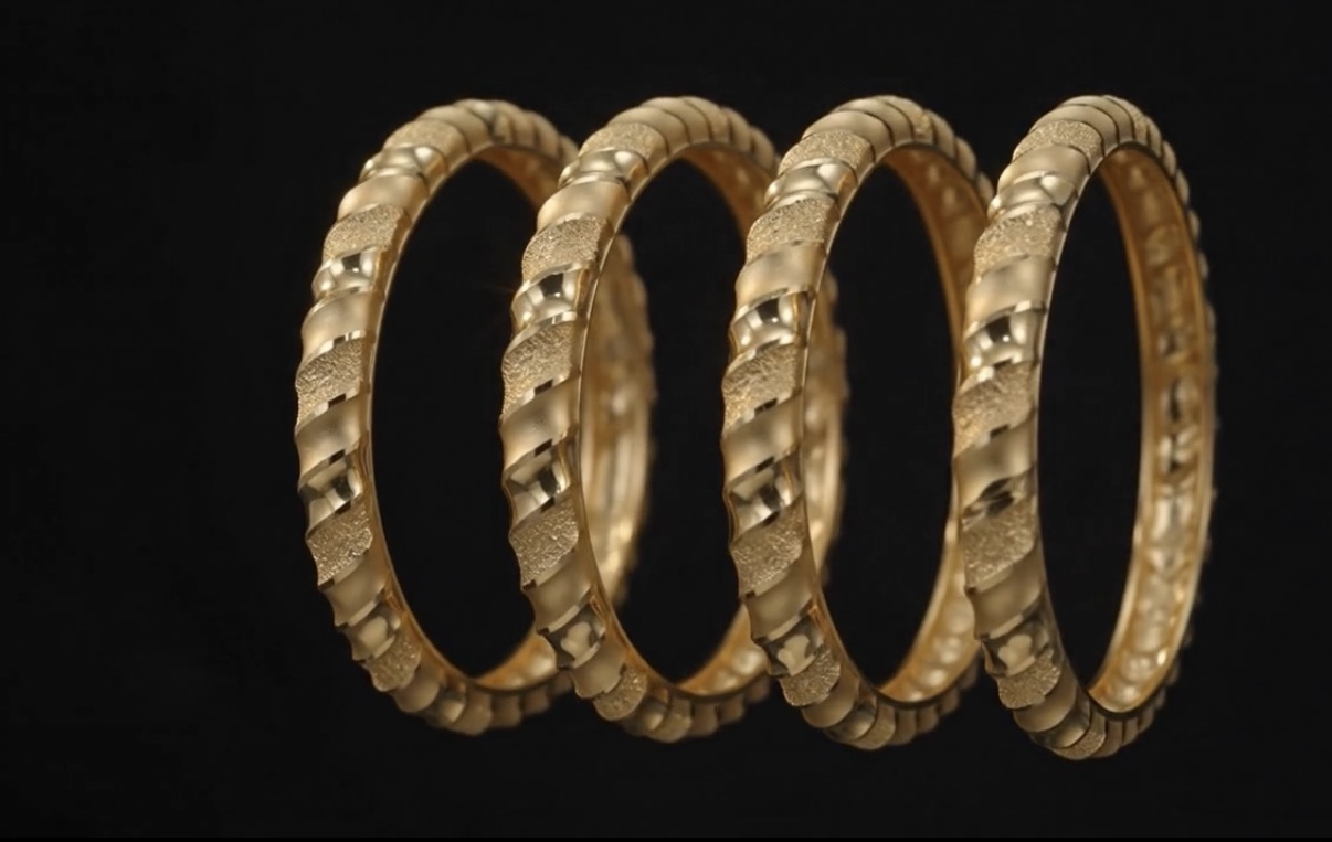 Hiranyam Twist Bangles